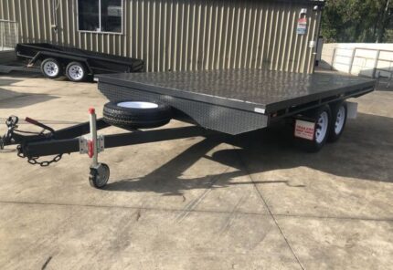 10×6 Heavy Duty Tandem Flat Top Trailer For Sale