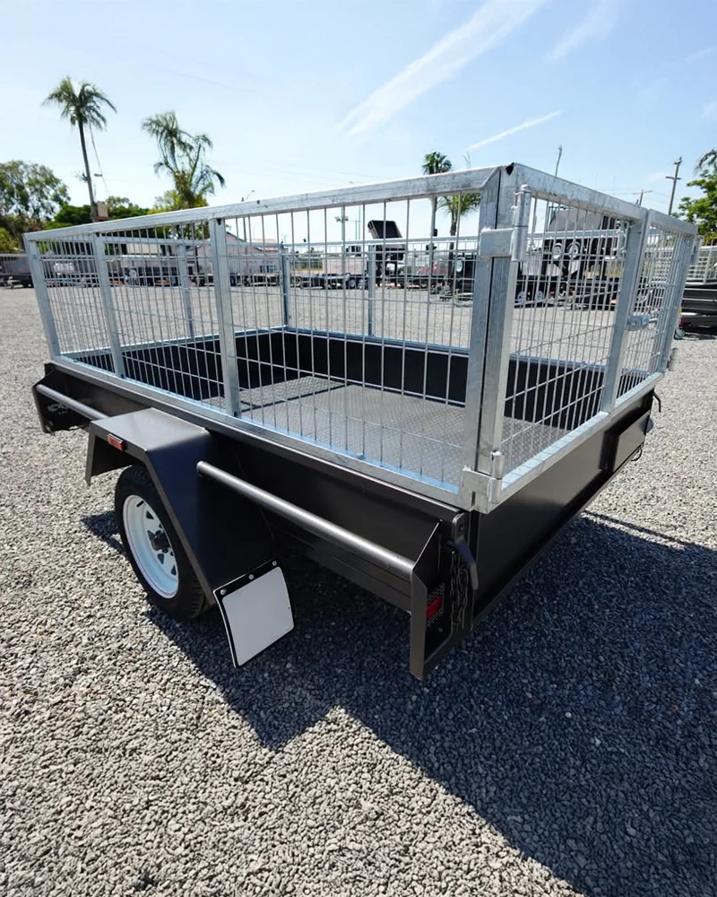 8x5-Cage-Trailer-750kg-Single-Axle-Box-Trailer