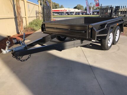 8×5 Deluxe Heavy Duty Tandem Box Trailer For Sale Brisbane