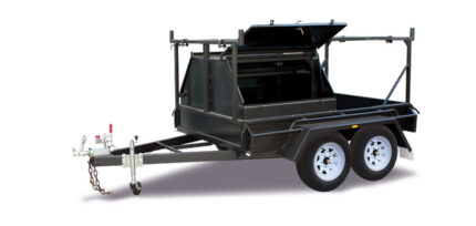 8×5 Tandem Half Tradie Top Trailer for Sale Brisbane