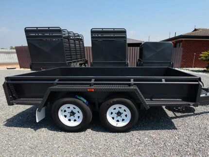 10x6 Heavy Duty Tandem Axle Box Trailer for Sale