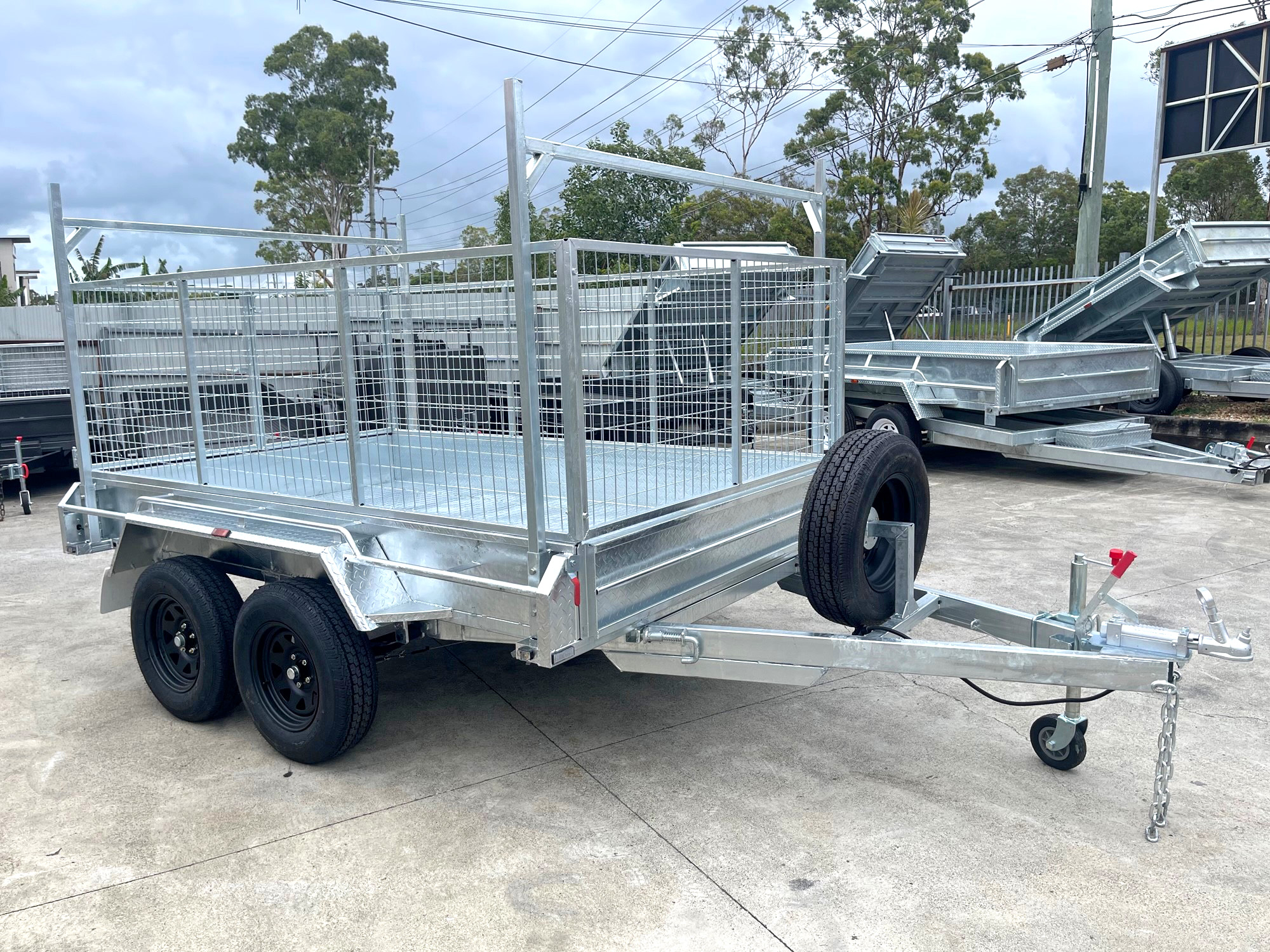 10x6-heavy-duty-galvanised-cage-trailer-for-sale-brisbane