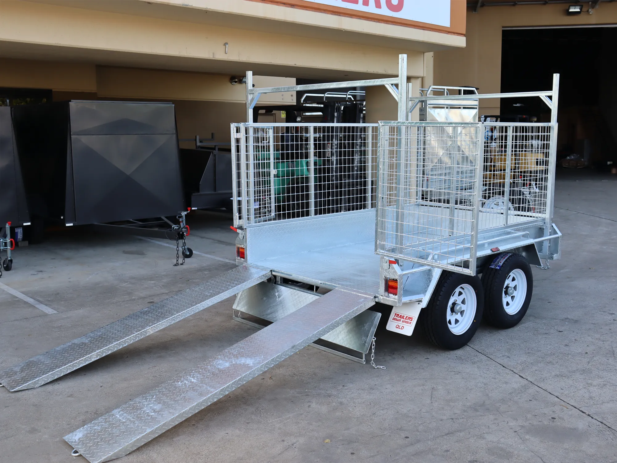 8x5-galvanised-tandem-cage-rack-ramp-trailer-1