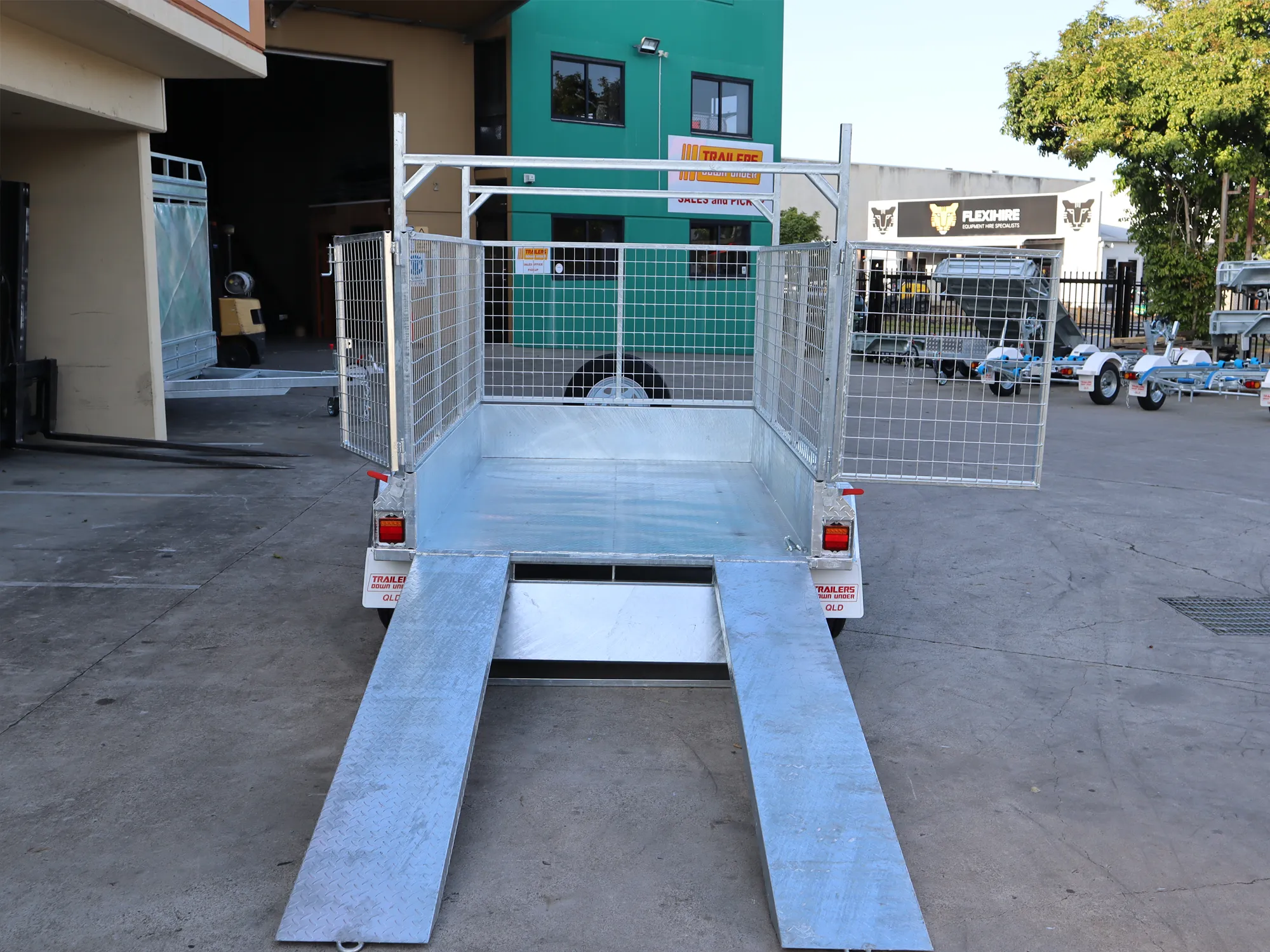 8x5-galvanised-tandem-cage-rack-ramp-trailer-7